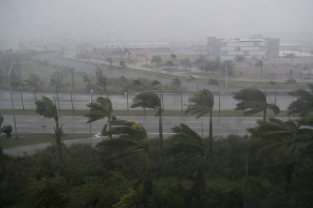 Hurrikan Irma trifft auf Florida