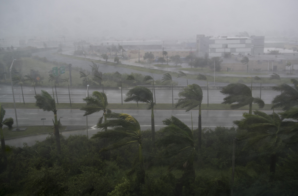 Hurrikan Irma trifft auf Florida