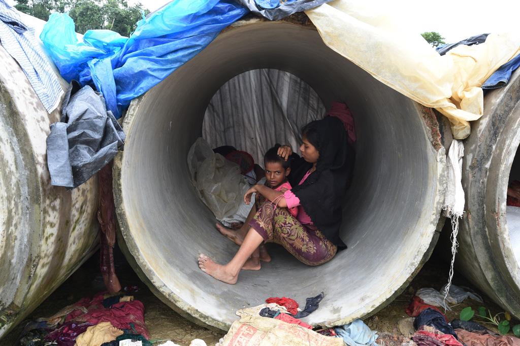 Geflohene Rohingya in Bangladesch