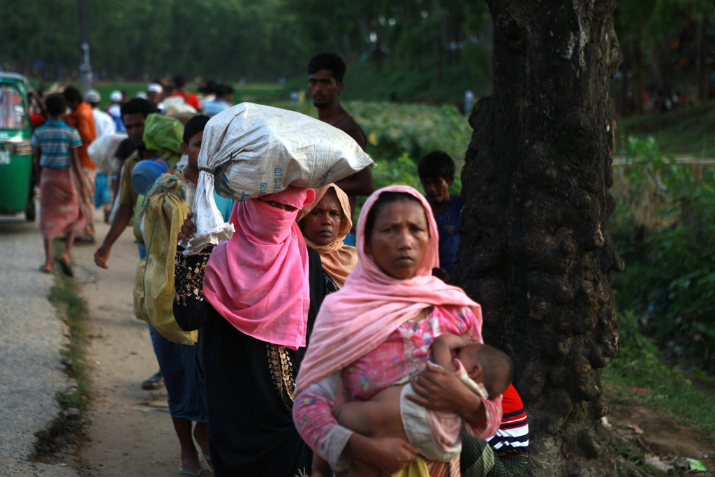 Flüchtlinge aus Myanmar
