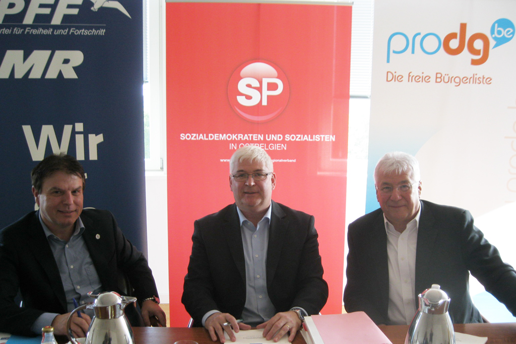 Pressekonferenz von PFF, SP und ProDG (21.9.)