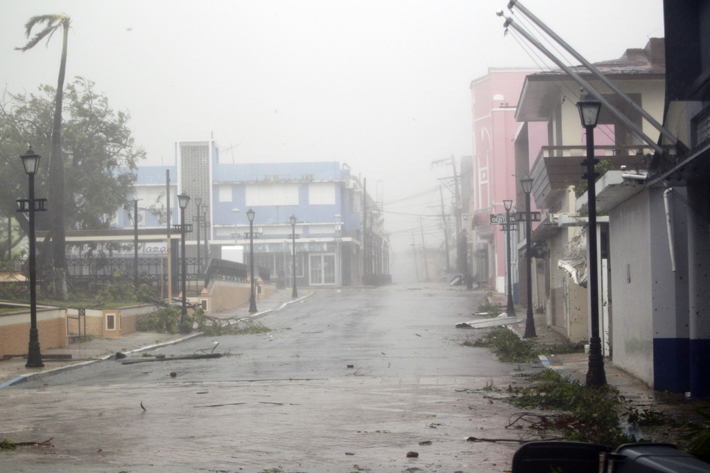 Hurrikan "Maria" hat Puerto Rico erreicht