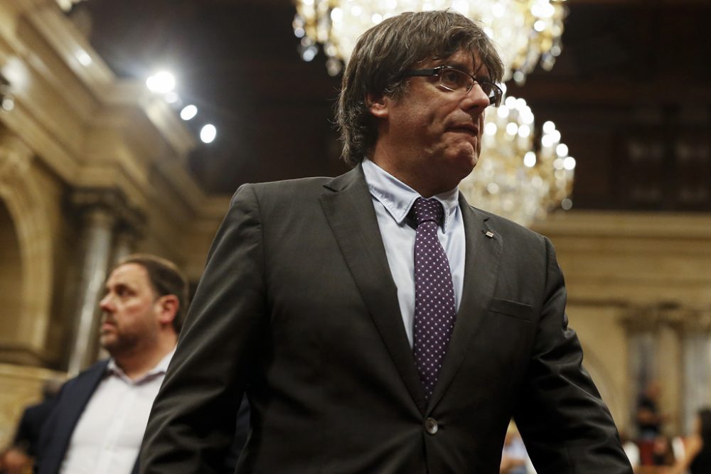 Regierungschef Carles Puigdemont