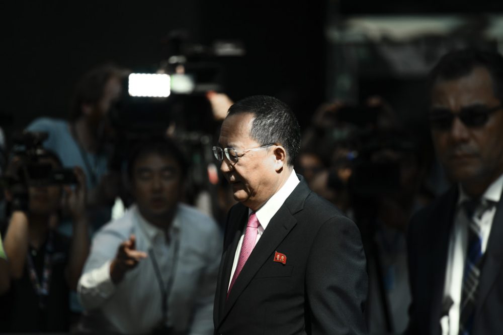 Nordkoreas Außenminister Ri Yong Ho