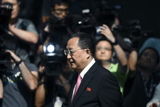 Nordkoreas Außenminister Ri Yong Ho