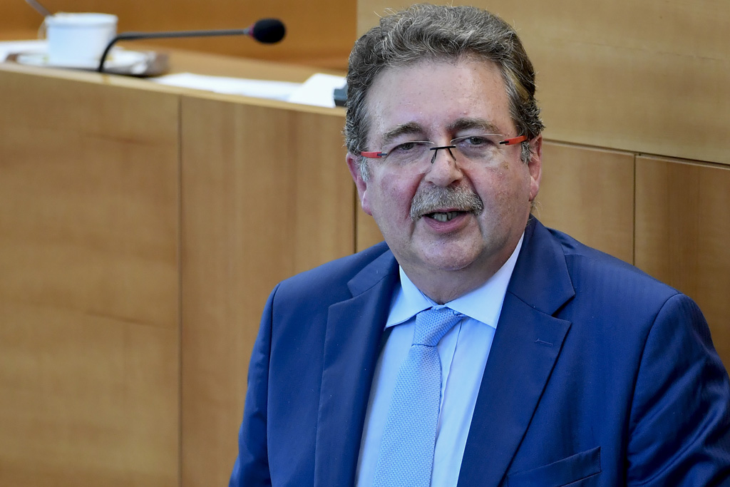 Der Brüsseler Ministerpräsident Rudi Vervoort am 18.9.2017 in Brüssel
