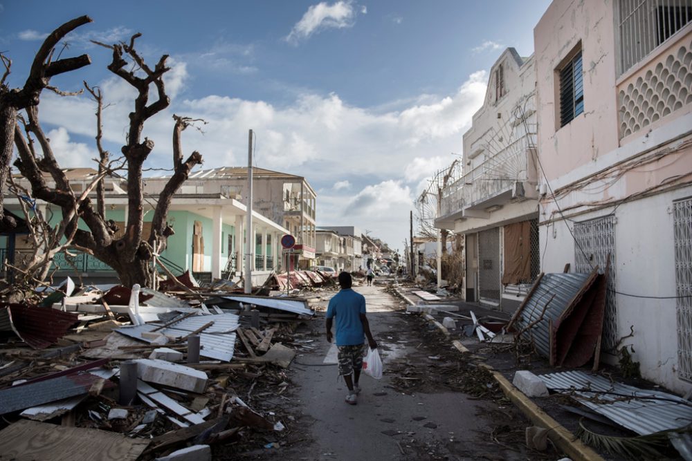 Saint-Martin nach Hurrikan "Irma"