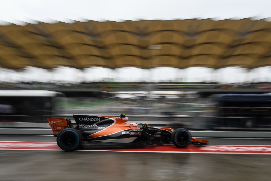 Stoffel Vandoorne beim Training zum Großen Preis von Malaysia