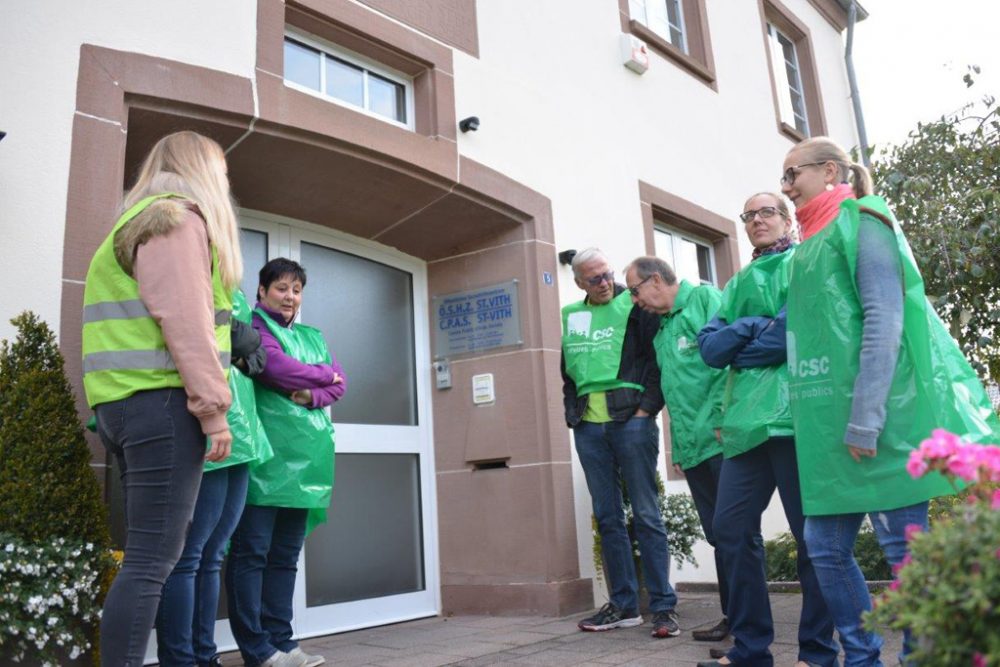 Streik beim ÖSHZ St. Vith