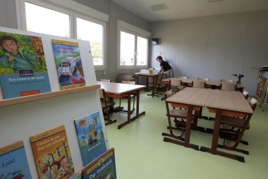 Volksschullehrerin in Flandern