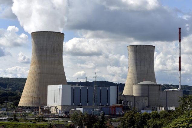 Das Kernkraftwerk in Tihange