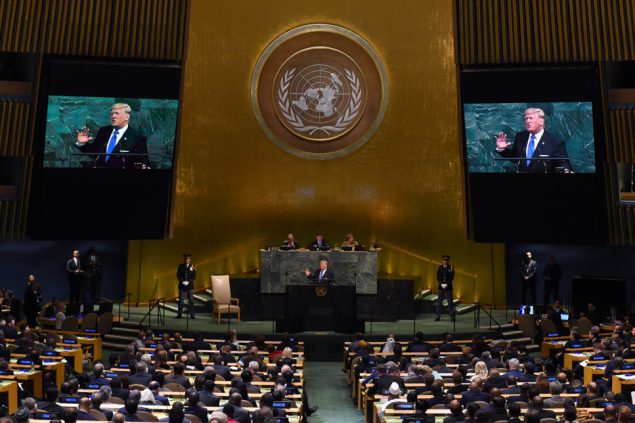 UN-Generalversammlung: Trump betont "America first"