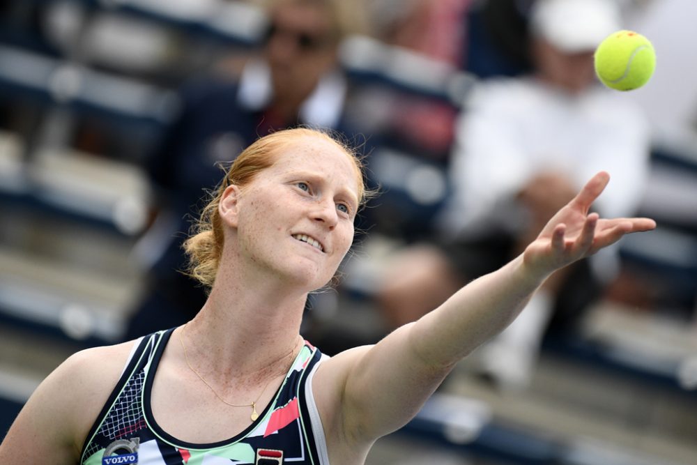 Alison Van Uytvanck bei den US Open