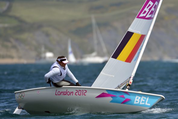 Evi Van Acker gewann bei den Olympischen Spielen in London Bronze