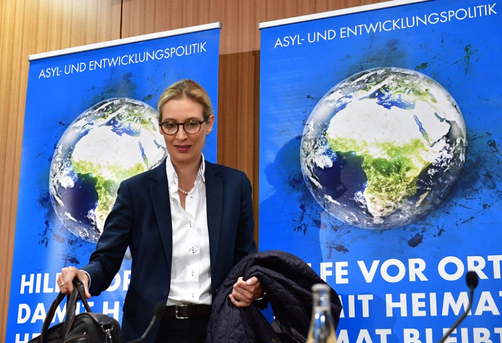 AfD-Sptzenkandidatin Alice Weidel