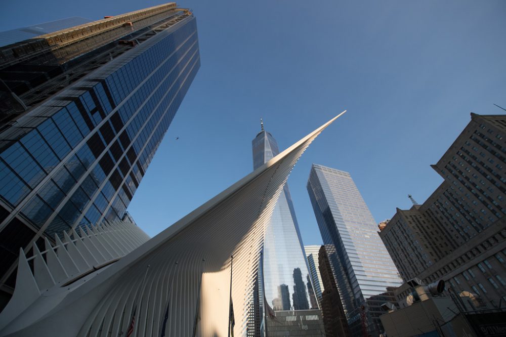 Das WTC Memorial in New York (11.9.2017)