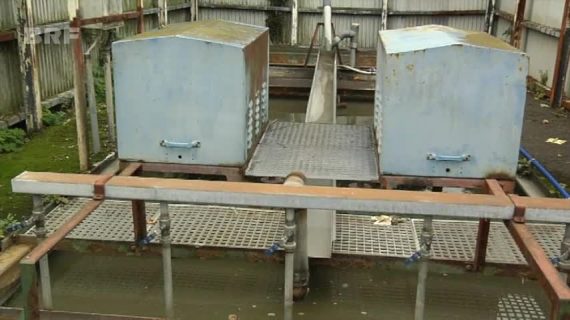 Kläranlage an der "Schönen Aussicht" in Eynatten