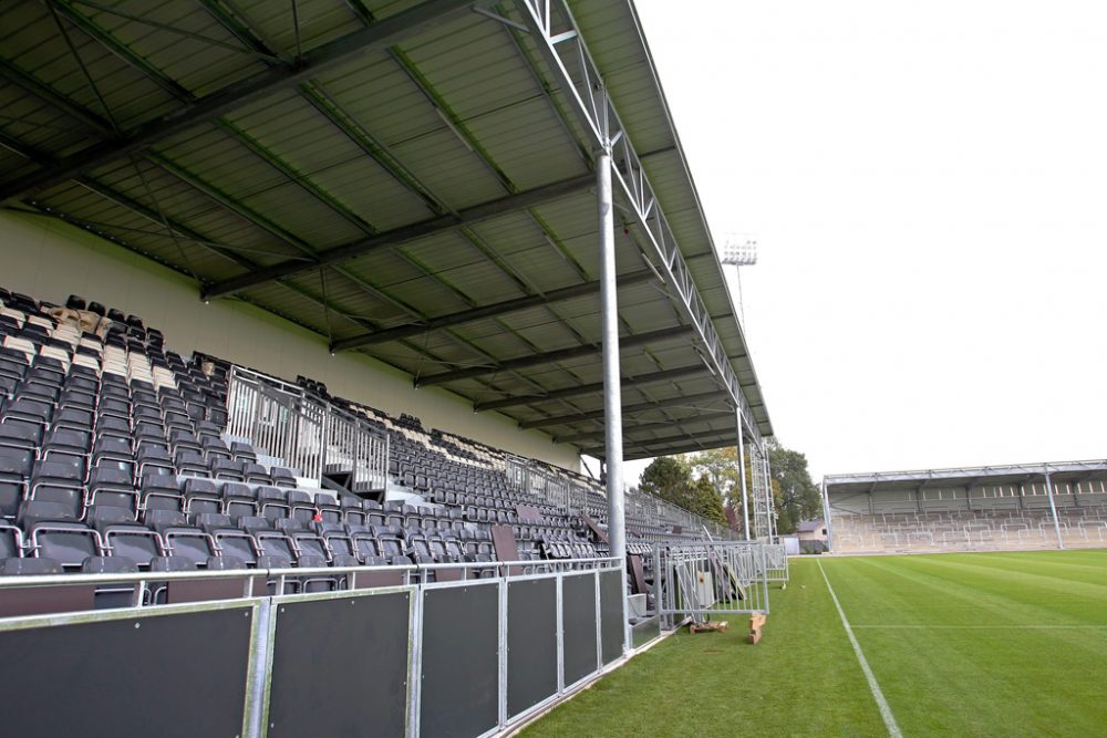 Das AS-Stadion in Eupen (Archivbild: Michel Krakowski/Belga)