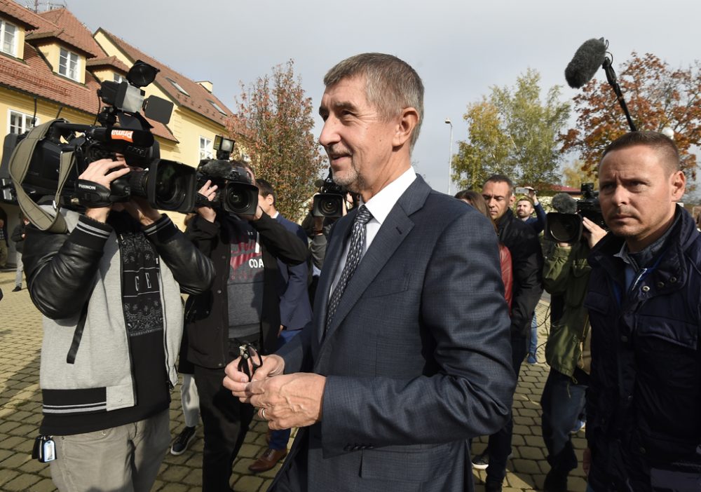 Der neue starke Mann in Tschechien: Der Milliardär Andrej Babis, Kopf der Protestbewegung ANO