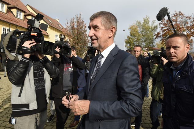 Der neue starke Mann in Tschechien: Der Milliardär Andrej Babis, Kopf der Protestbewegung ANO