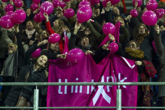Anhänger von Think Pink am m 28.1.2017 in Beveren (Archivbild: Kristof Van Accom/Belga)