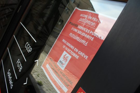 Sitz von CGSP, FGTB und Solidaris in Welkenraedt