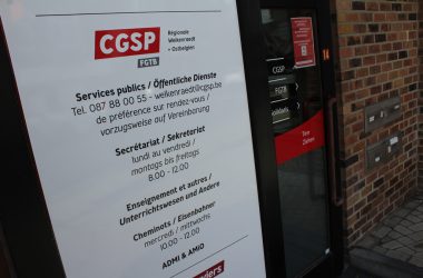 Sitz von CGSP, FGTB und Solidaris in Welkenraedt