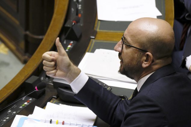 Premierminister Charles Michel