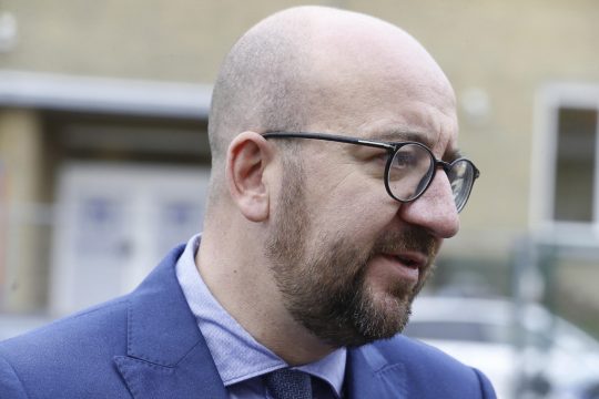 Premierminister Charles Michel (Bild vom 1.10.2017)