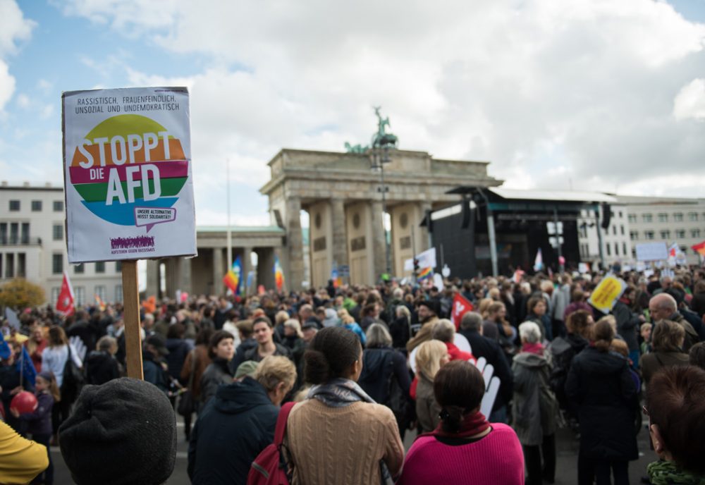 Anti-AfD-Demo in Berlin