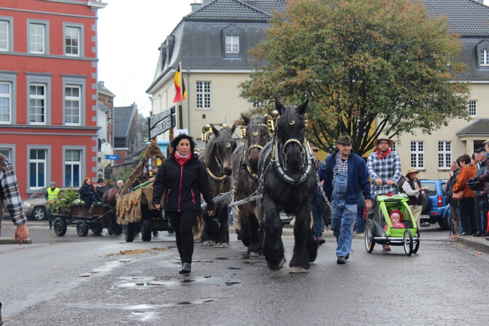 Erntedankumzug in Eupen 2017