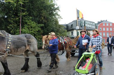 Erntedankumzug in Eupen 2017