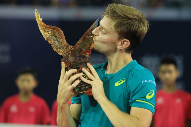 David Goffin gewinnt ATP-Turnier in Shenzhen