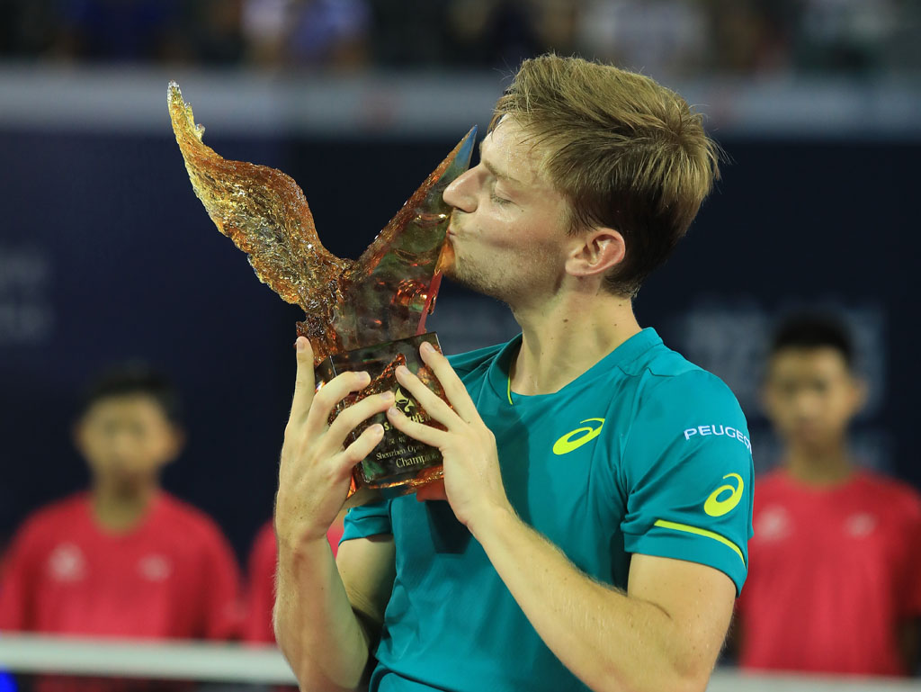 David Goffin gewinnt ATP-Turnier in Shenzhen
