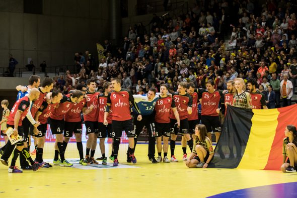 Handball-WM: Qualifikationsspiel Belgien-Niederlande