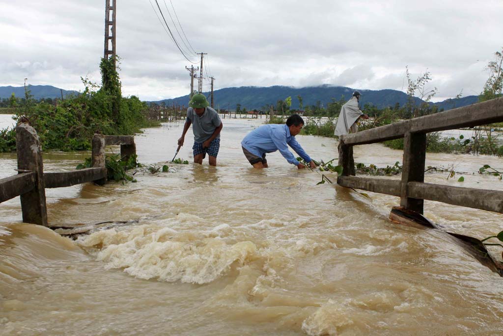 Hochwasser Vientnam Oktober 2017
