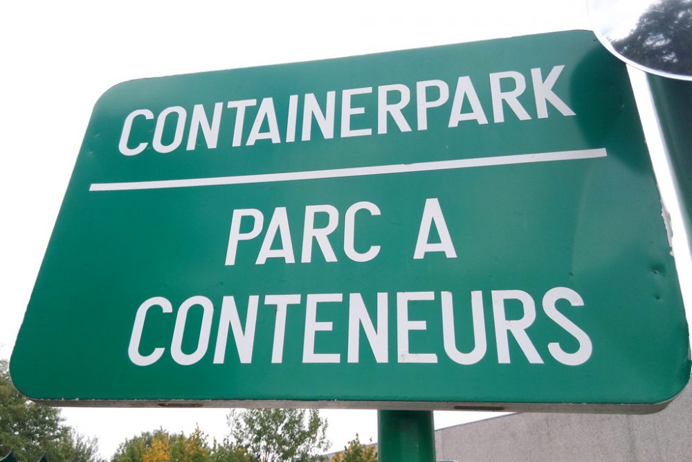 Containerpark von Intradel