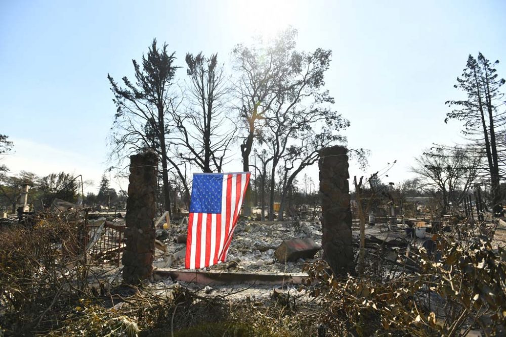 Waldbrände Kalifornien 2017