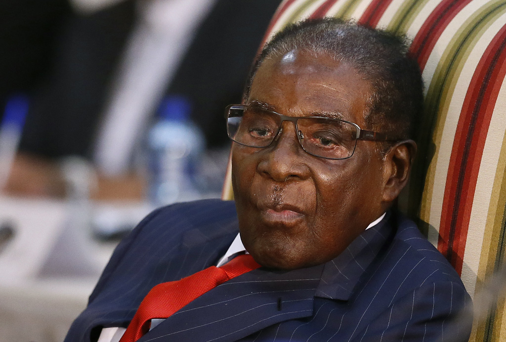 Simbabwes Präsident Robert Mugabe (3.10.)