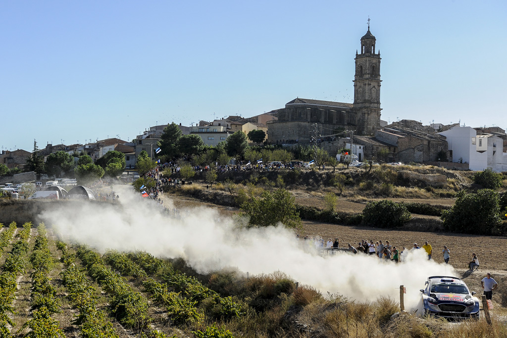 Für Ogier gab es bei der Rallye Spanien den zweiten Platz