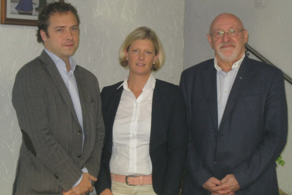 Pierre Castelain, Nathalie Klinkenberg und Alfred Lecerf