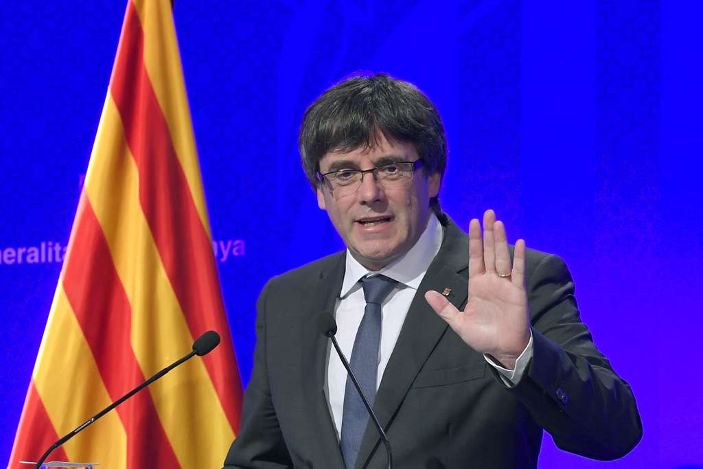 Regierungschef Carles Puigdemont