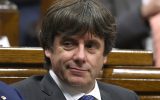 Der entmachtete Regionalpräsident von Katalonien, Carles Puigdemont