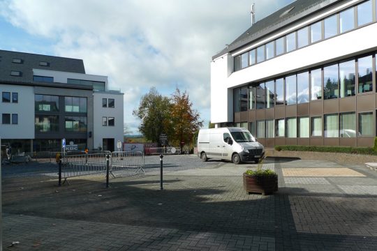 Rathausplatz von St. Vith (Bild: Raffaela Schaus/BRF)