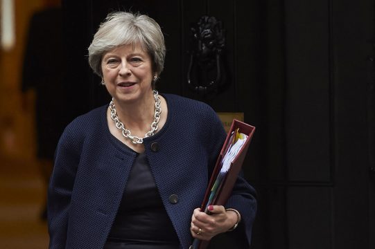 Die britische Premierministerin Theresa May