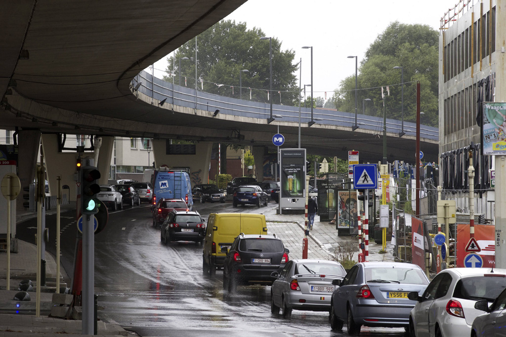 Viadukt Herrmann Debroux in Brüssel