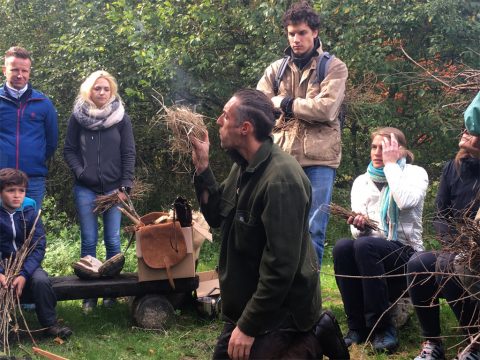 Wildnistraining auf Ternell