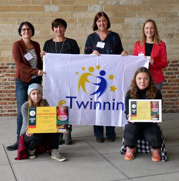 eTwinning Award für das Projekt "Mach was draus!" vom Zentrum für Förderpädagogik St. Vith