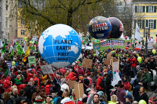 Klima-Demonstration in Bonn