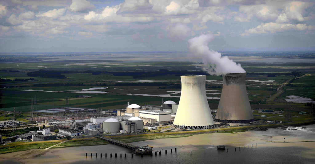Atomkraftwerk in Doel (Archivbild: Yorick Jansens/Belga)